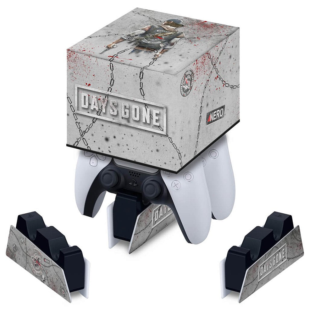 Capa PS5 Base de Carregamento Controle - Days Gone