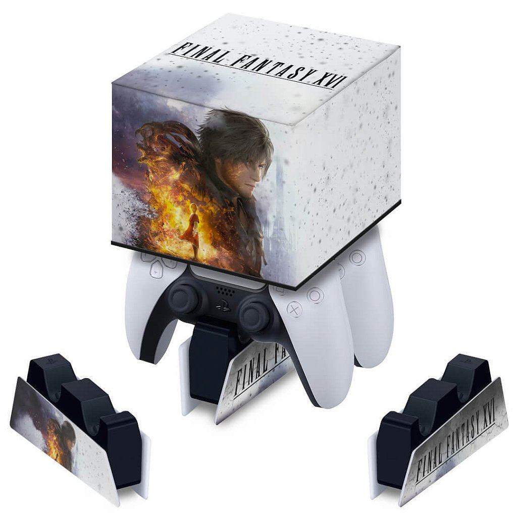Capa PS5 Base de Carregamento Controle - Final Fantasy XVI