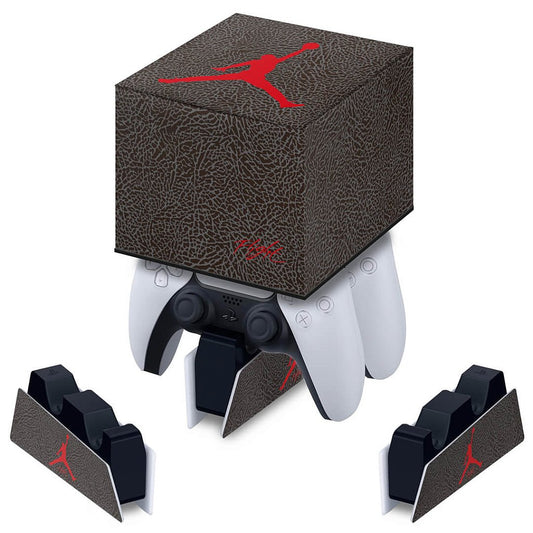 Capa PS5 Base de Carregamento Controle - Jordan Flight