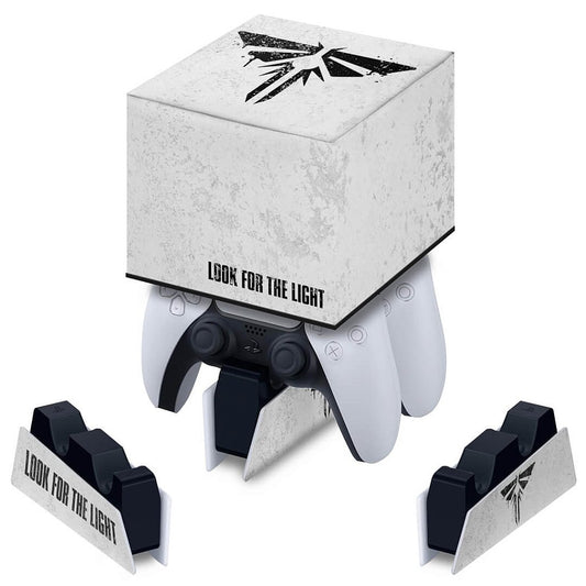 Capa PS5 Base de Carregamento Controle - The Last Of Us Firefly
