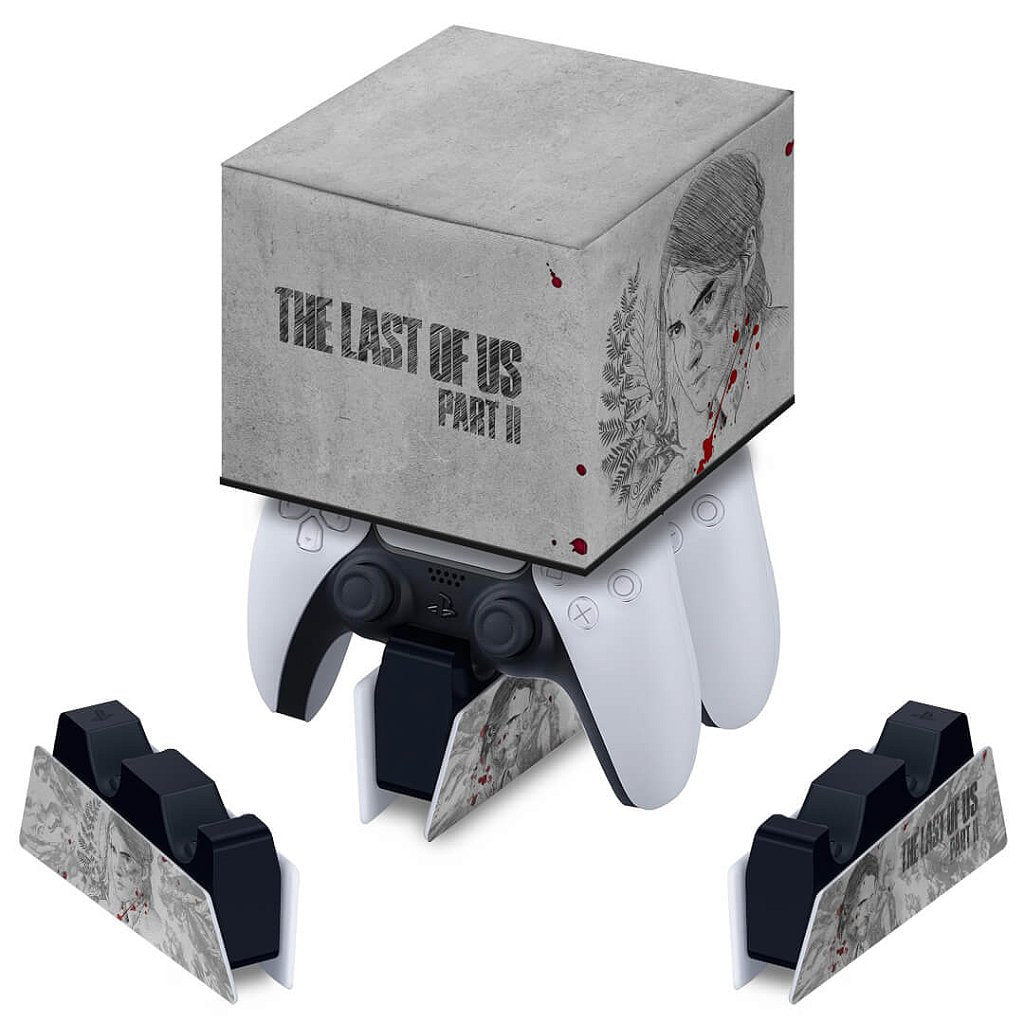 Capa PS5 Base de Carregamento Controle - The Last Of Us Part II