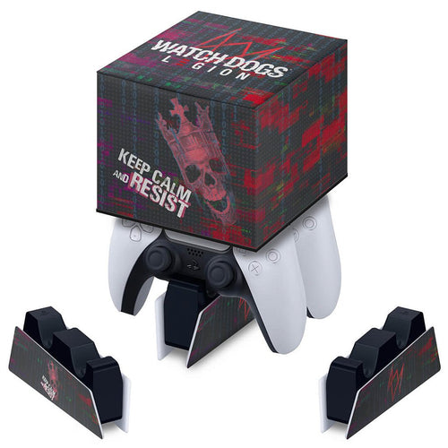 Capa PS5 Base de Carregamento Controle - Watch Dogs Legion