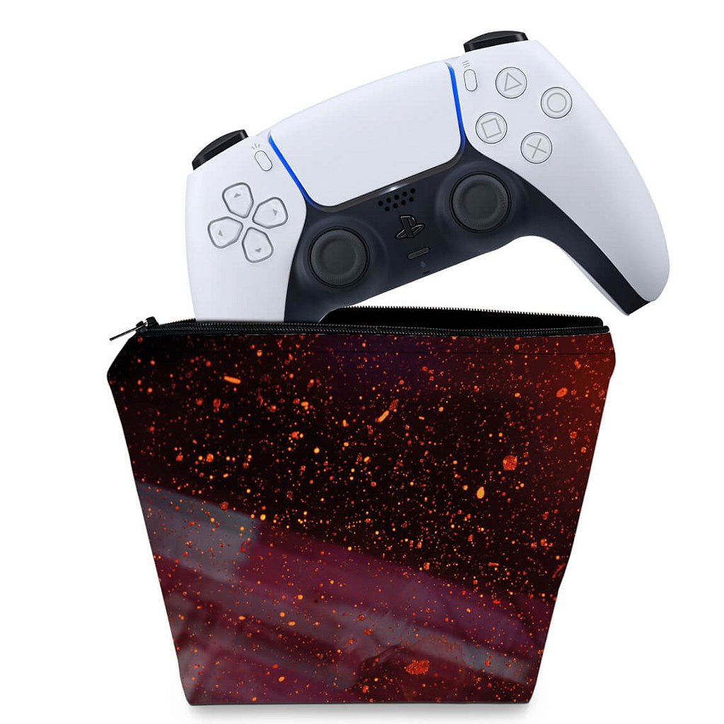 Capa Case PS5 Controle - Abstrato #100