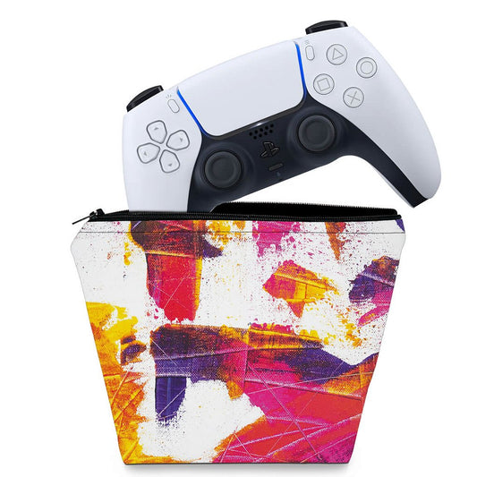 Capa PS5 Controle Case - Abstrato #103