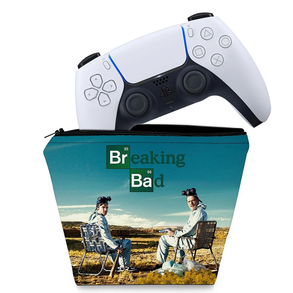 Capa Case PS5 Controle - Breaking Bad