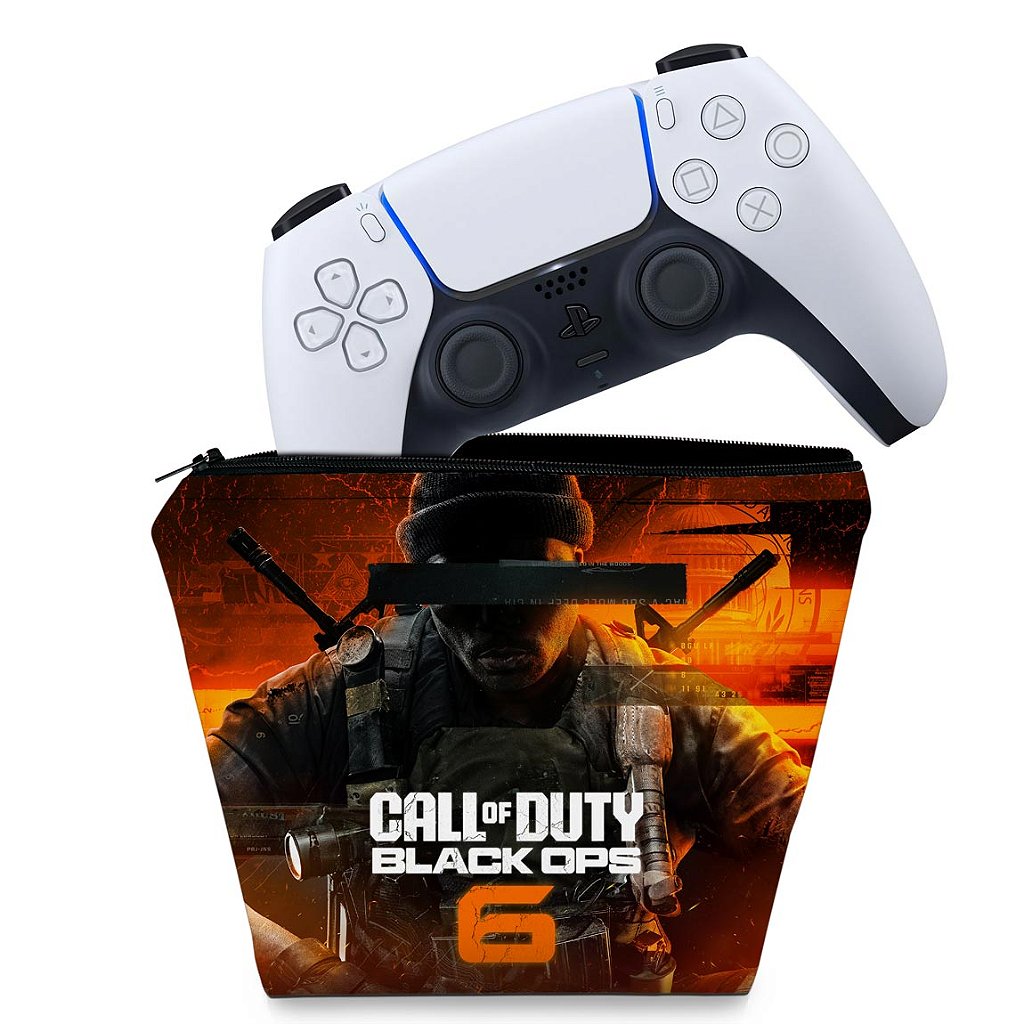 Capa Case PS5 Controle - Call of Duty Black Ops 6