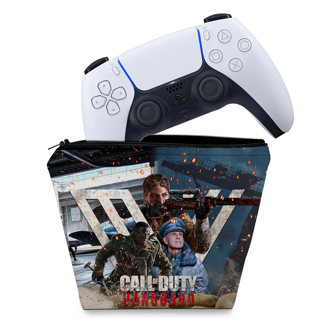 Capa Case PS5 Controle - Call of Duty Vanguard