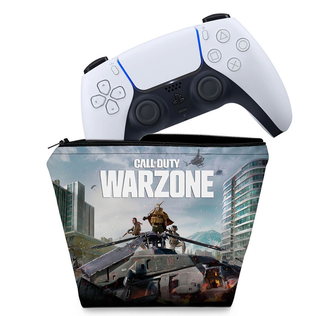 Capa Case PS5 Controle - Call of Duty Warzone