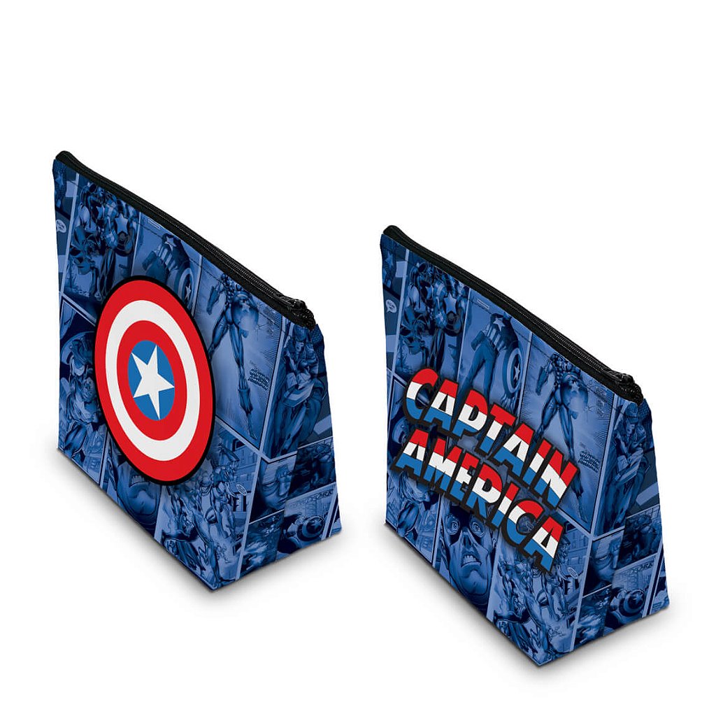 Capa Case PS5 Controle - Capitão América Comics - Pop Arte Skins - foto 2