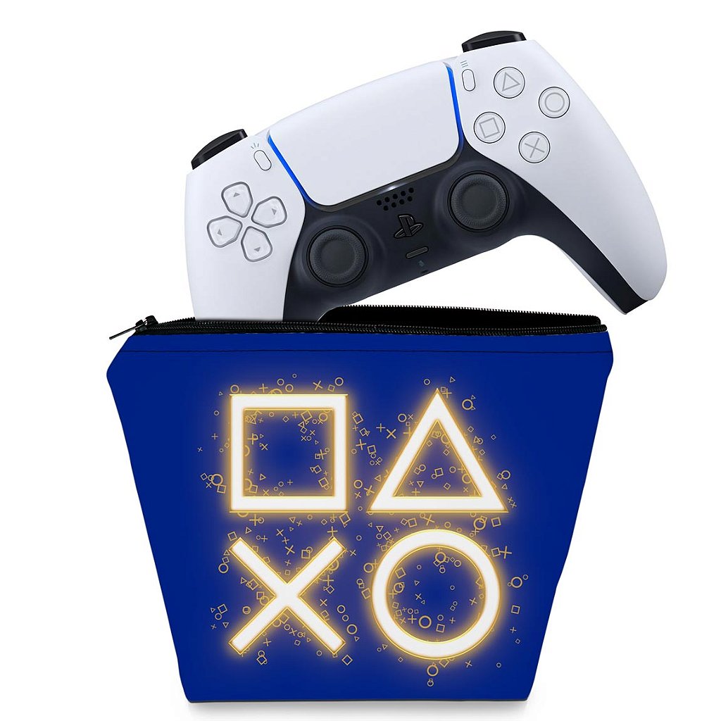 Capa Case PS5 Controle - Days Of Play Edição Limitada