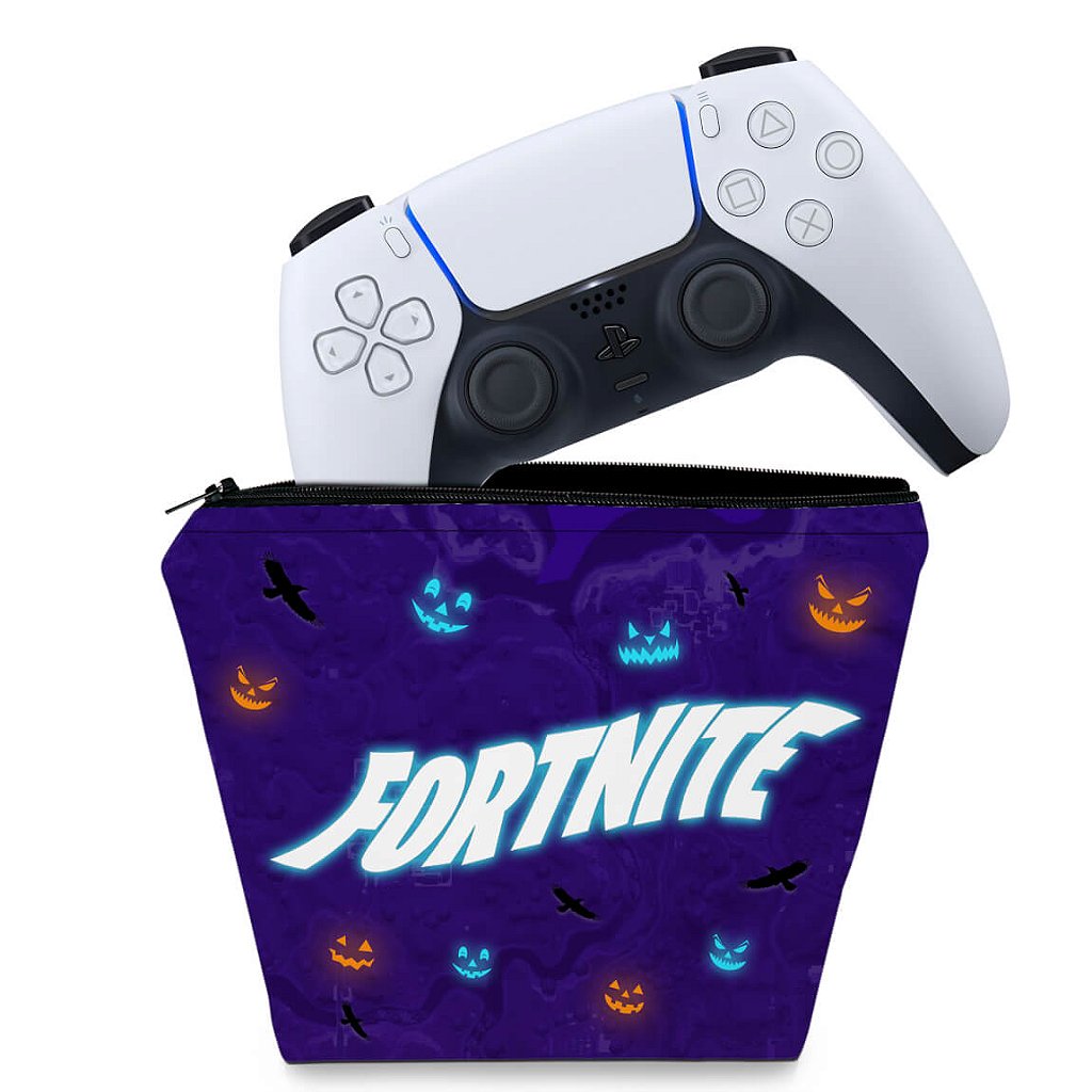 Capa Case PS5 Controle - Fortnite