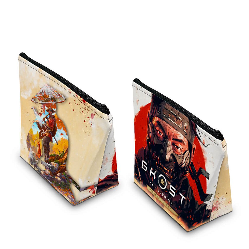 Capa Case PS5 Controle - Ghost Of Tsushima Director's Cut - Pop Arte Skins - foto 2
