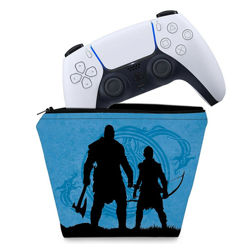 Capa Case PS5 Controle - God of War Ragnarok Edition