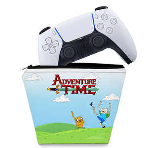 Capa Case PS5 Controle - Hora de Aventura