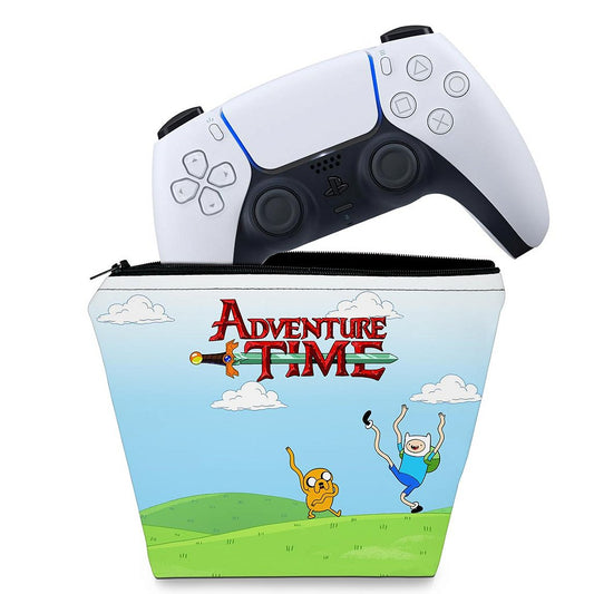 Capa PS5 Controle Case - Hora de Aventura