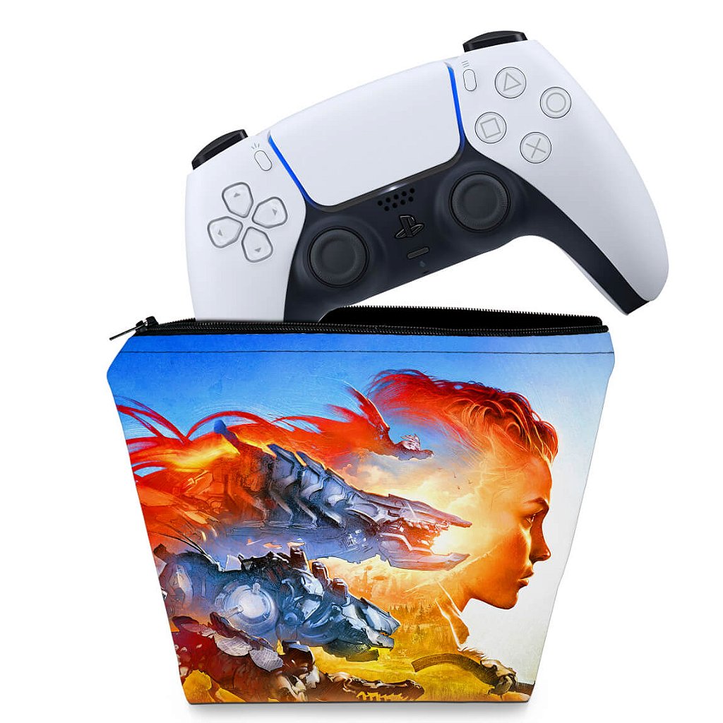 Capa Case PS5 Controle - Horizon Forbidden West
