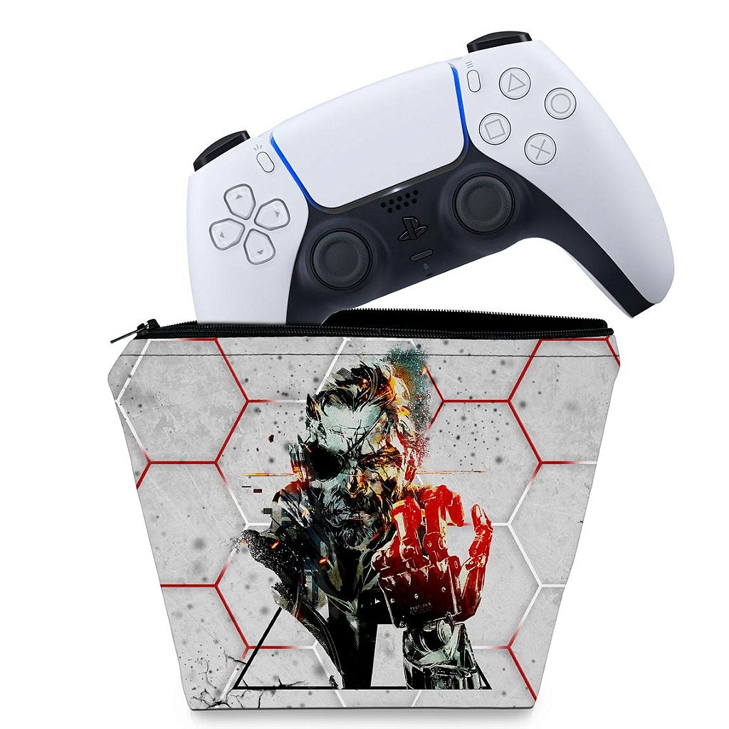 Capa Case PS5 Controle - Metal Gear Solid