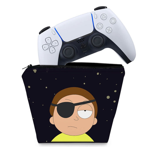 Capa Case PS5 Controle - Morty Rick And Morty
