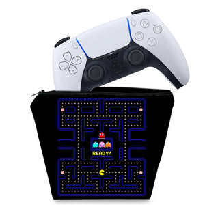 Capa Case PS5 Controle - Pac Man