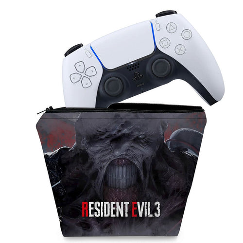 Capa Case PS5 Controle - Resident Evil 3 Remake