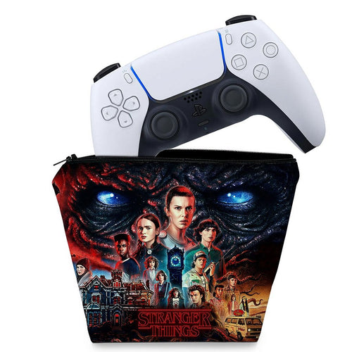 Capa Case PS5 Controle - Stranger Things