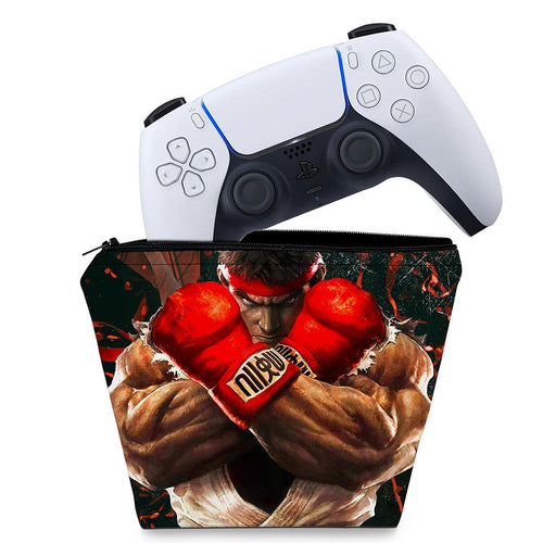 Capa Case PS5 Controle - Street Fighter V