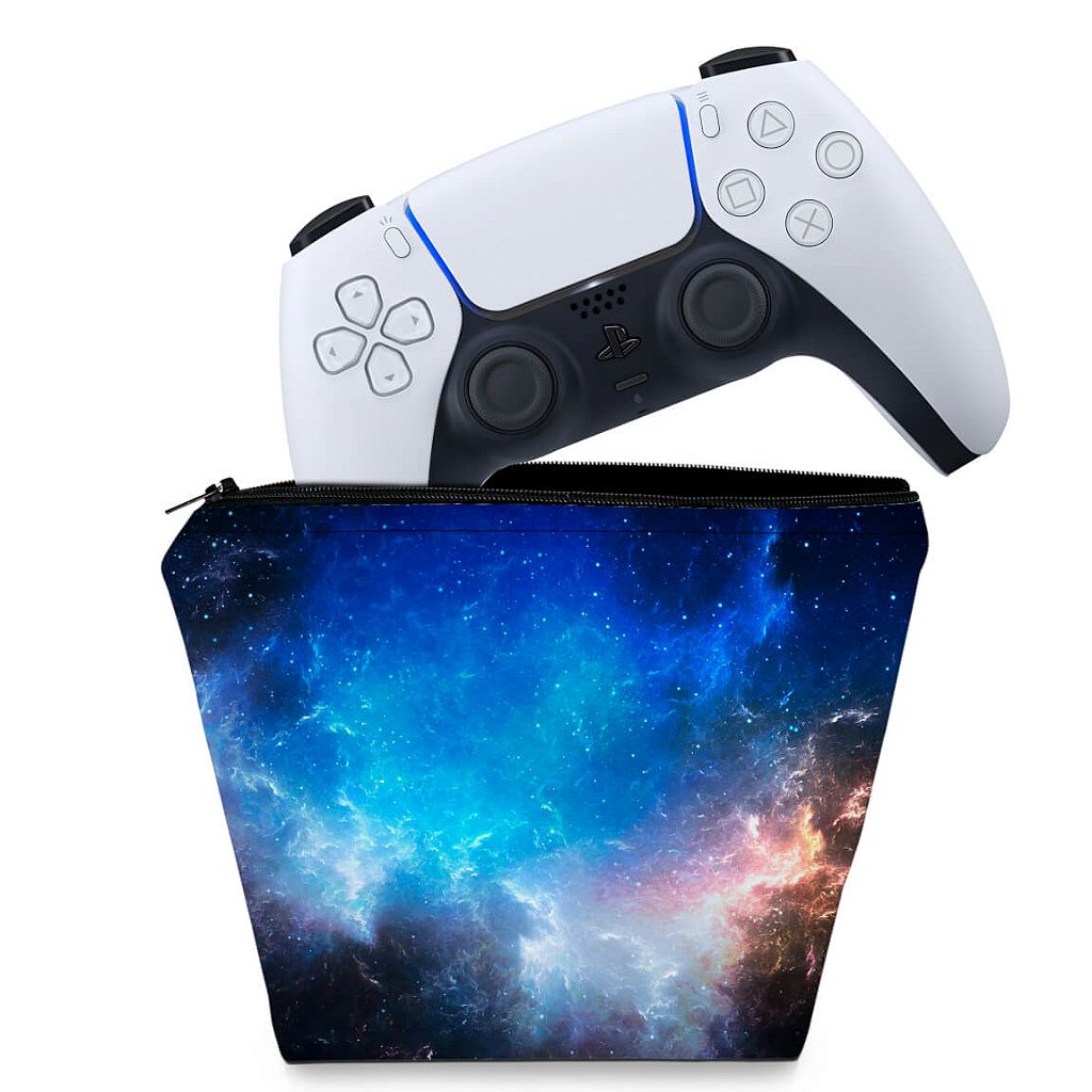 Capa Case PS5 Controle - Universo Cosmos
