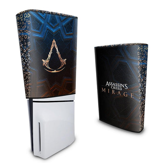 Capa PS5 Slim Anti Poeira Vertical - Assassin's Creed Mirage