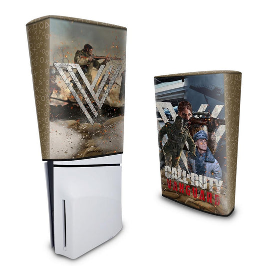 Capa PS5 Slim Anti Poeira Vertical - Call of Duty Vanguard