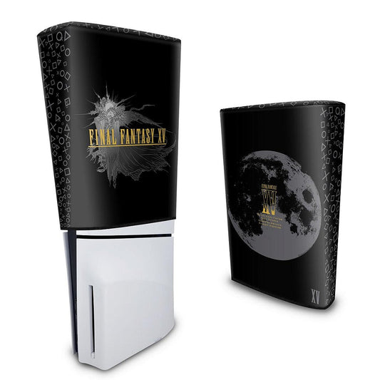 Capa PS5 Slim Anti Poeira Vertical - Final Fantasy XV Bundle