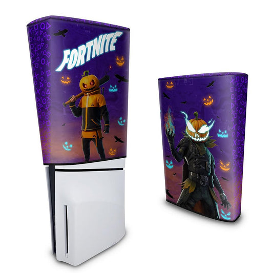 Capa PS5 Slim Anti Poeira Vertical - Fortnite