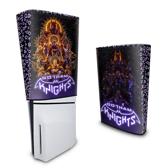 Capa PS5 Slim Anti Poeira Vertical - Gotham Knights