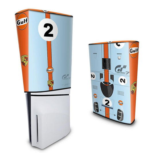 Capa PS5 Slim Anti Poeira Vertical - Gran Turismo 7