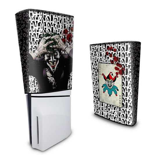 Capa PS5 Slim Anti Poeira Vertical - Joker Coringa