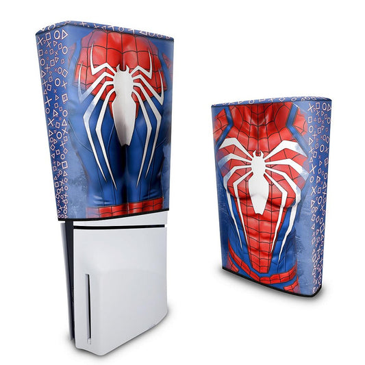 Capa PS5 Slim Anti Poeira Vertical - Spider-Man Homem Aranha 2