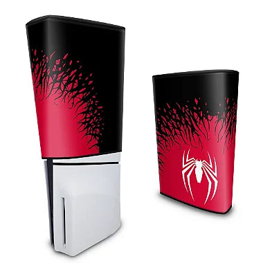 Capa PS5 Slim Anti Poeira Vertical - Spider-Man Homem Aranha 2 Edition