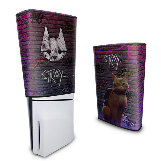 Capa PS5 Slim Anti Poeira Vertical - Stray