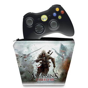 Capa Case Xbox 360 Controle - Assassins Creed 3