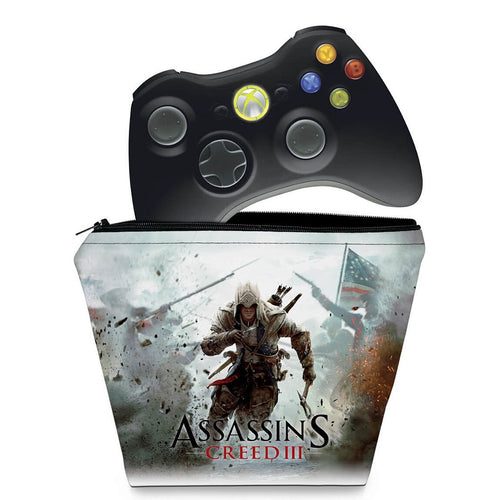 Capa Case Xbox 360 Controle - Assassins Creed 3