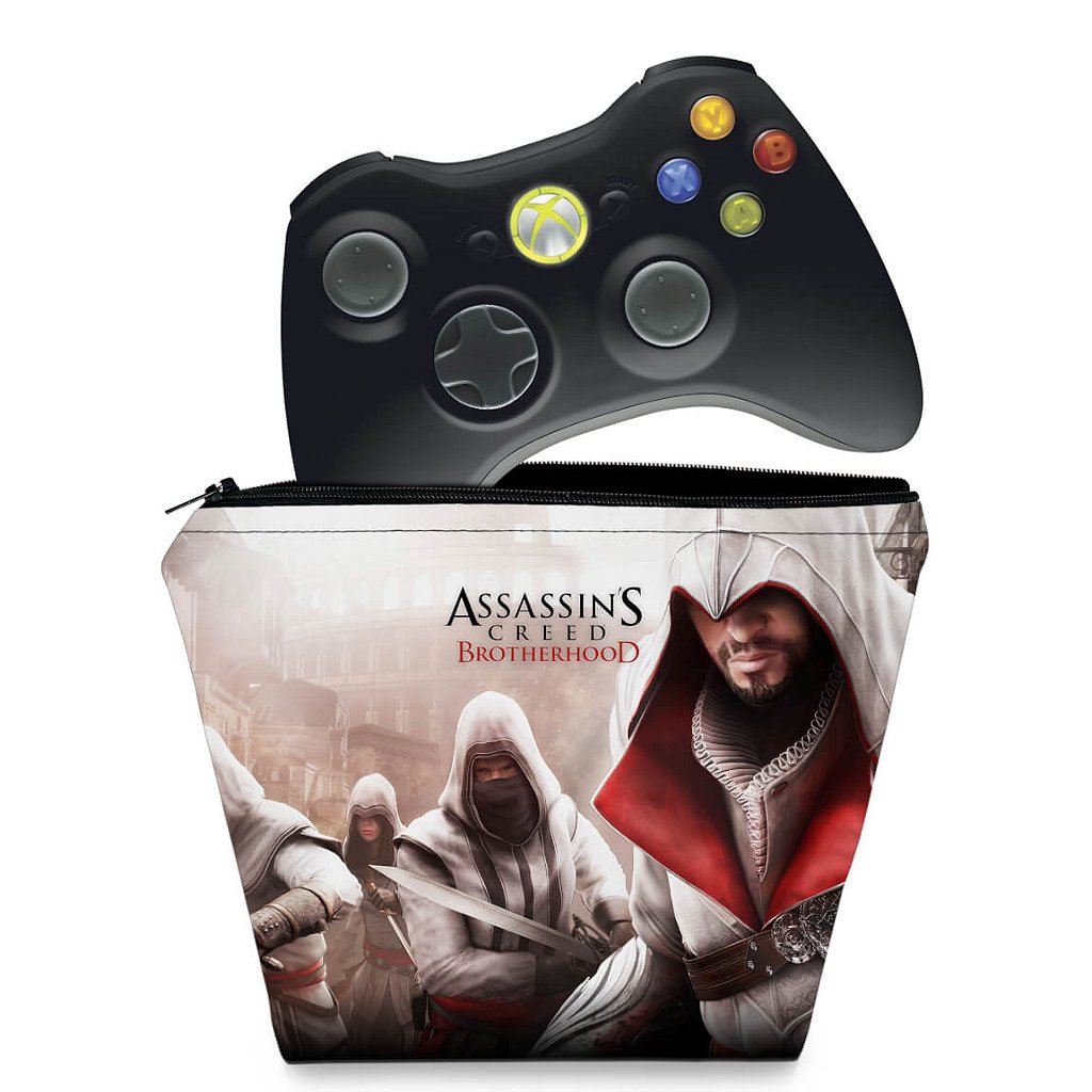 Capa Case Xbox 360 Controle - Assassins Creed Brotherwood #A