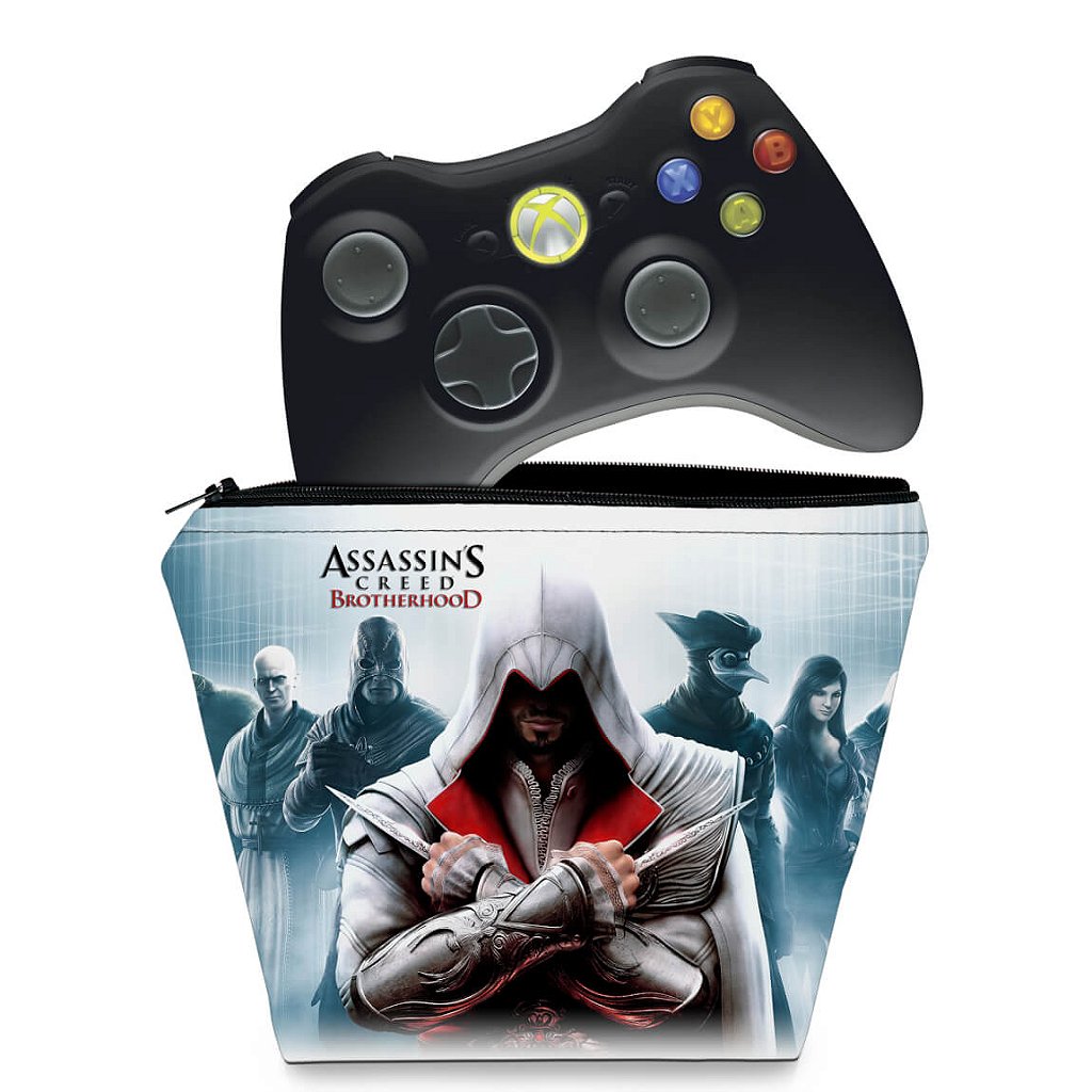Capa Case Xbox 360 Controle - Assassins Creed Brotherwood #C