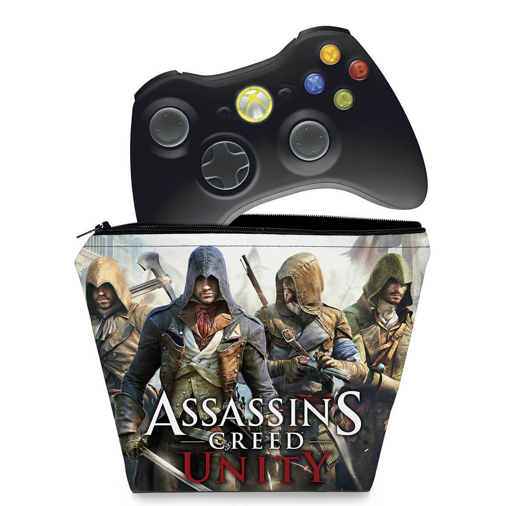 Capa Case Xbox 360 Controle - Assassins Creed Rogue