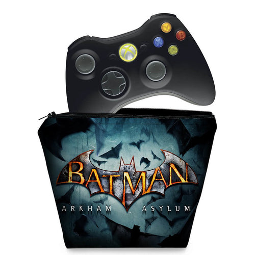 Capa Case Xbox 360 Controle - Batman Arkham Asylum