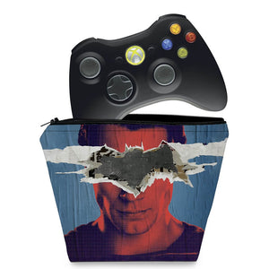 Capa Case Xbox 360 Controle - Batman Vs Superman