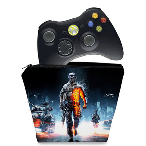Capa Case Xbox 360 Controle - Battlefield 3