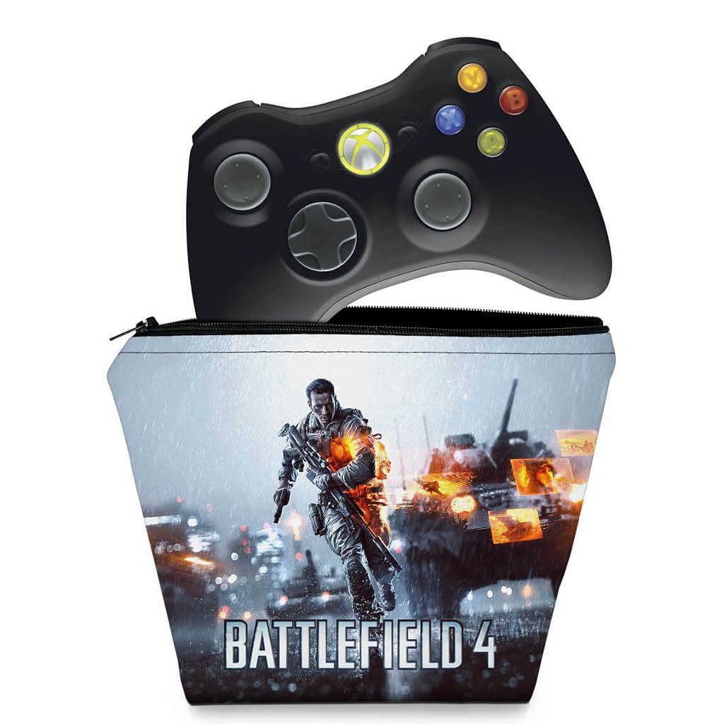 Capa Case Xbox 360 Controle - Battlefield 4