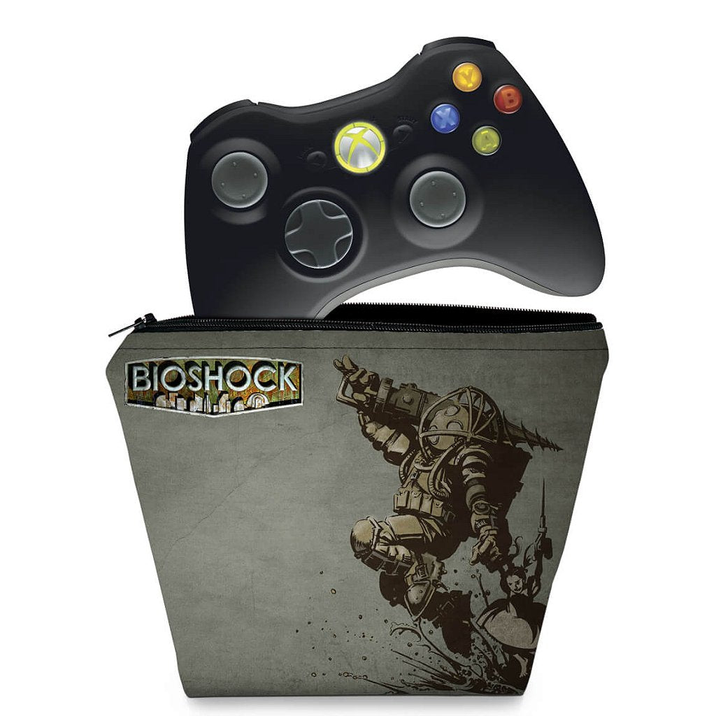 Capa Case Xbox 360 Controle - Bioshock