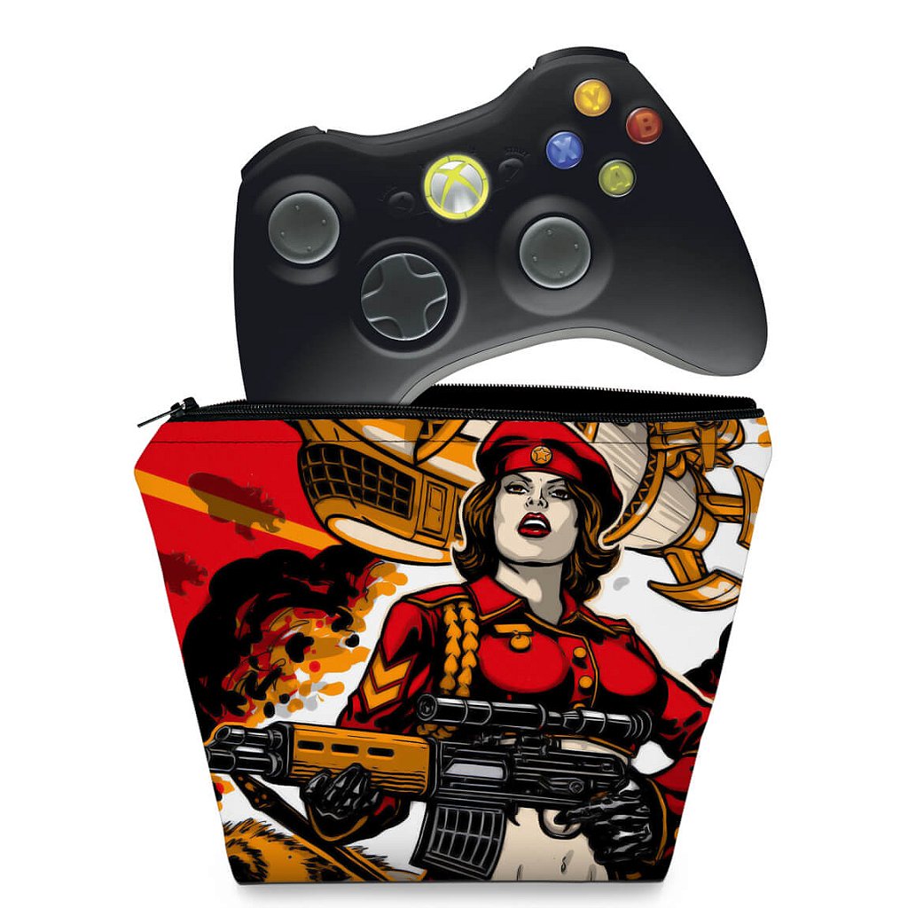 Capa Case Xbox 360 Controle - Command And Conquer