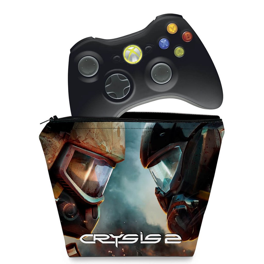 Capa Case Xbox 360 Controle - Crysis 2
