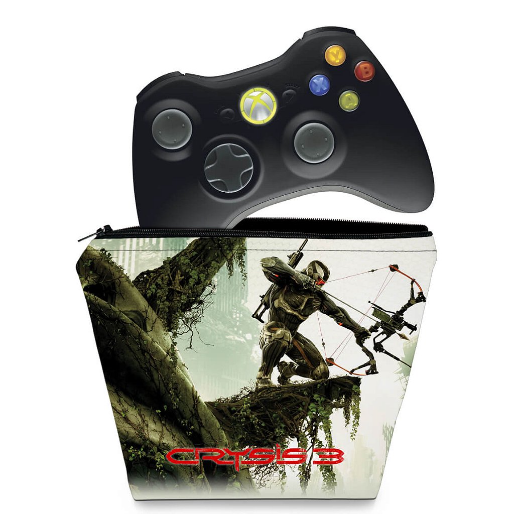 Capa Case Xbox 360 Controle - Crysis 3